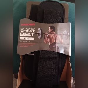 Weider large/XL contoured weight belt